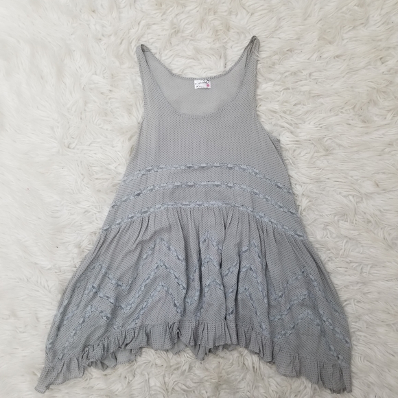 Free People Voile And Lace Trapeze Slip Dress - Picture 5 of 8